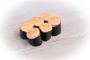 Запечённый мини ролл С крабом
